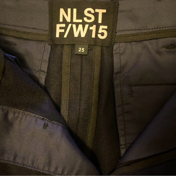 NLST Navy Blue Wool Harem Pants Trousers - Picture 13 of 16